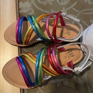 Little girls GAP sandals size 12